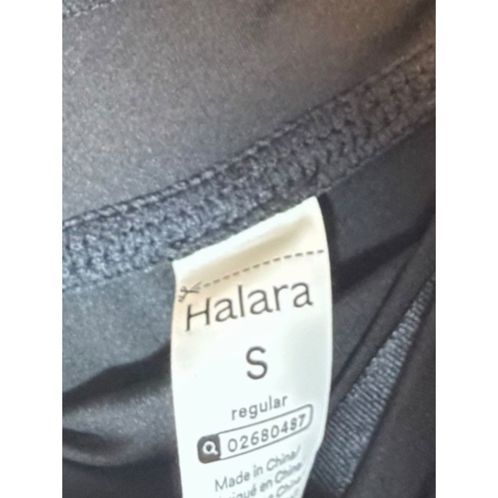 Halara Mid Rise Draped Wide Leg Pants Women's Pockets Casual Stretch Small Reg - Picture 10 of 10